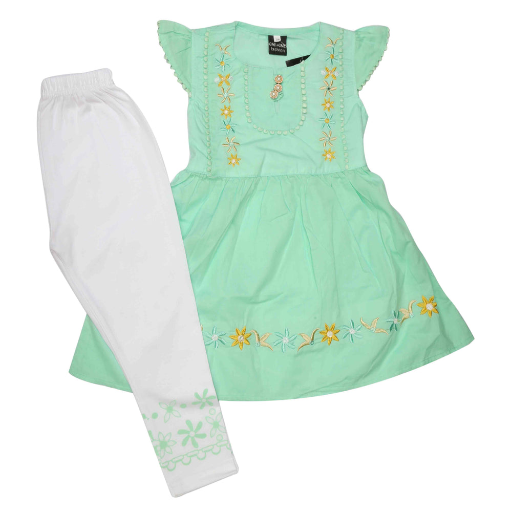 Girls Suits- Cyan, Kids, Girls Sets And Suits, Chase Value, Chase Value
