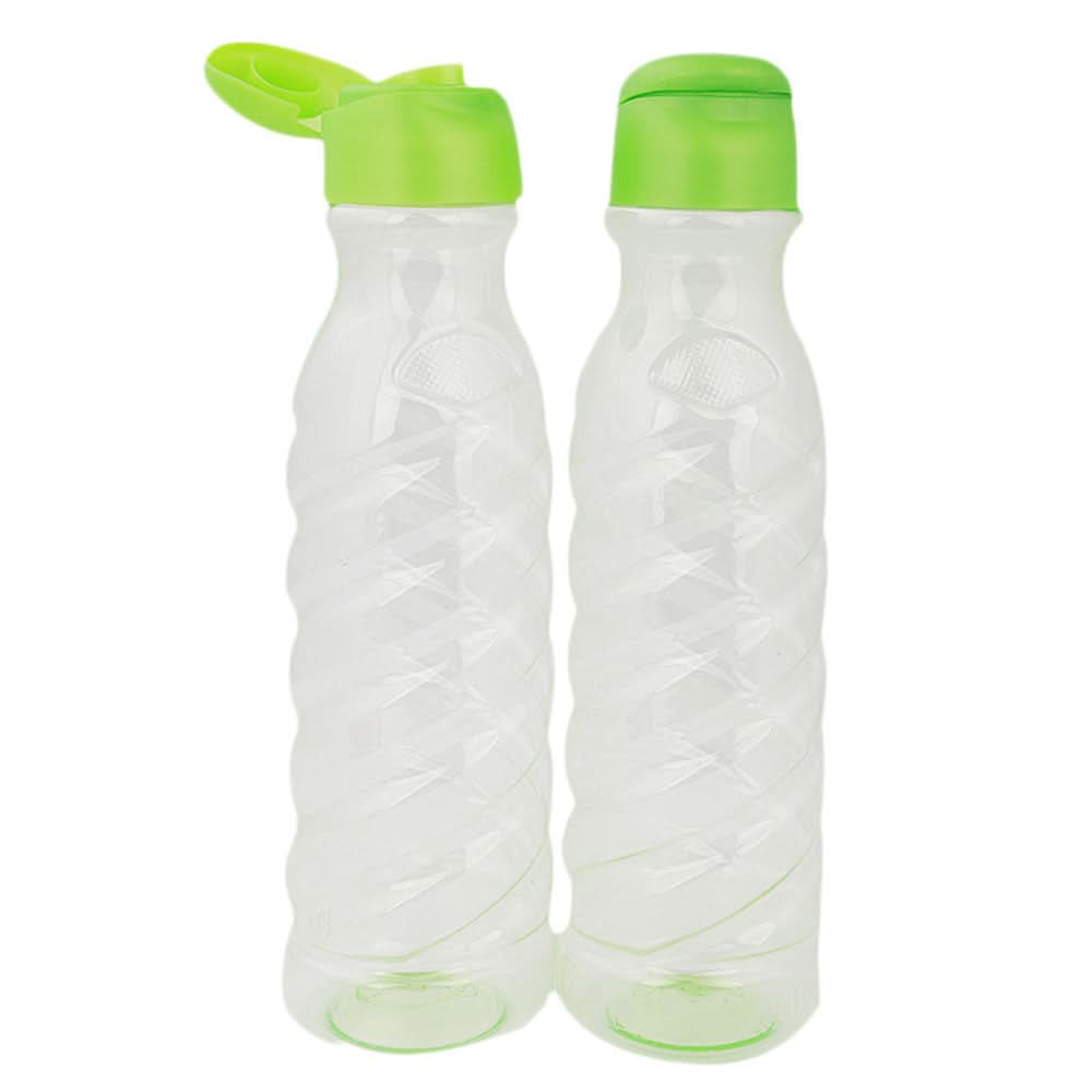 Flip Top Fridge Water Bottle 2 Pcs - Green, Home & Lifestyle, Glassware & Drinkware, Chase Value, Chase Value
