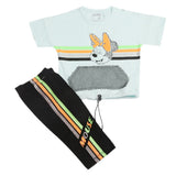 Newborn Boys Half Sleeves Suits - Cyan, Kids, New Born Boys Sets And Suits, Chase Value, Chase Value