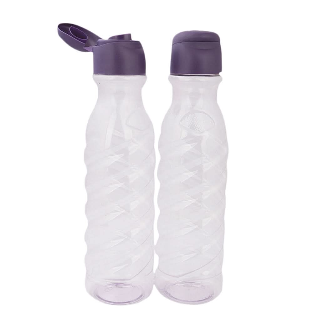 Flip Top Fridge Water Bottle 2 Pcs - White, Home & Lifestyle, Glassware & Drinkware, Chase Value, Chase Value