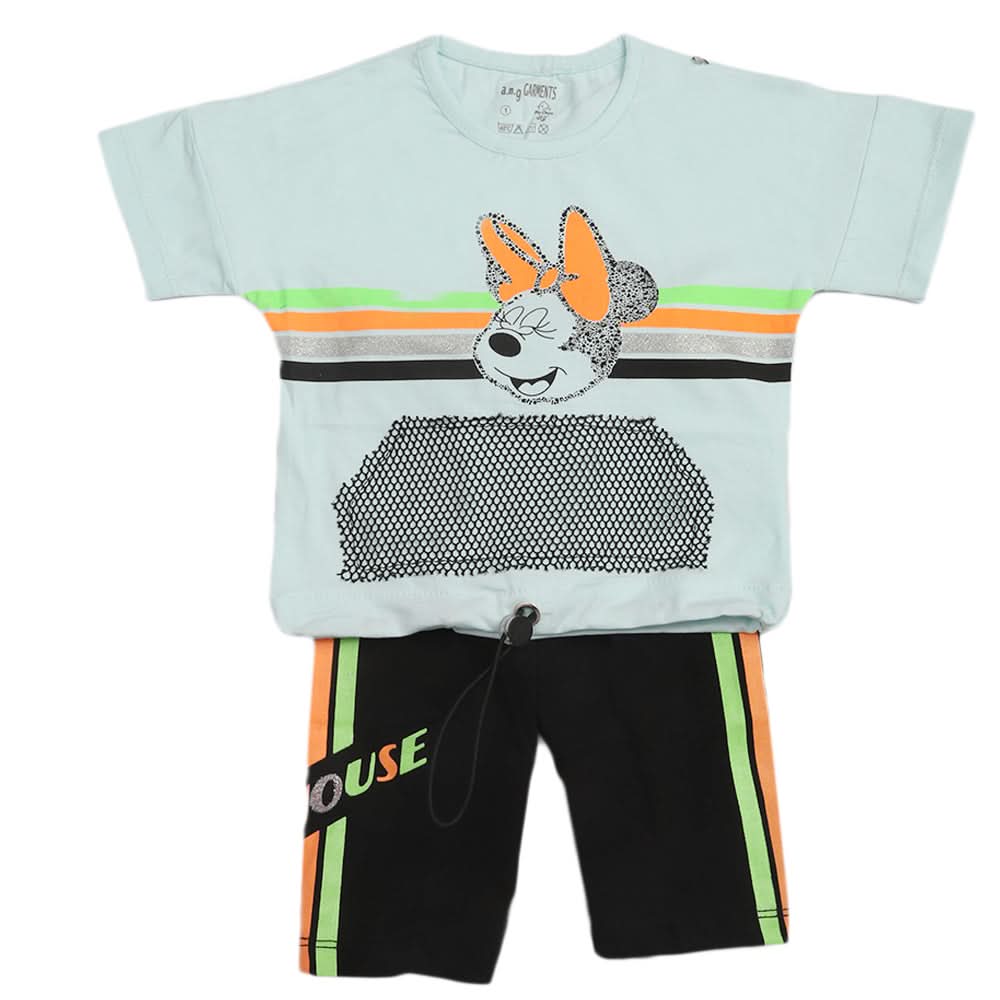 Newborn Boys Half Sleeves Suits - Cyan, Kids, New Born Boys Sets And Suits, Chase Value, Chase Value
