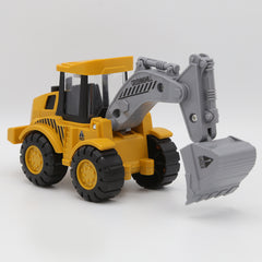 Kids JCB Crane Vehicle - Yellow, Kids, Non-Remote Control, Chase Value, Chase Value
