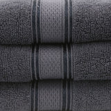 Terry Fancy Bath Towel - Grey, Home & Lifestyle, Bath Towels, Chase Value, Chase Value