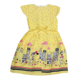 Girls Embroided Frock - Yellow, Kids, Girls Frocks, Chase Value, Chase Value