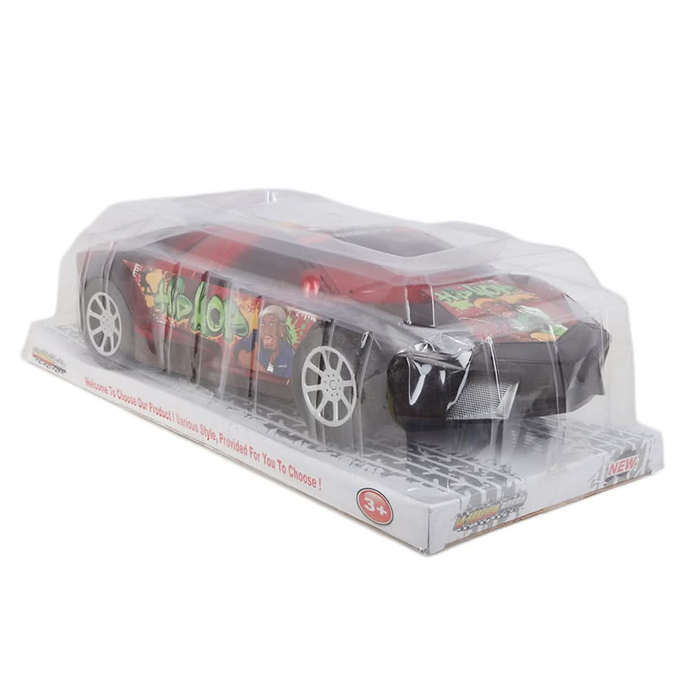 Friction Car - Red, Kids, Non-Remote Control, Chase Value, Chase Value