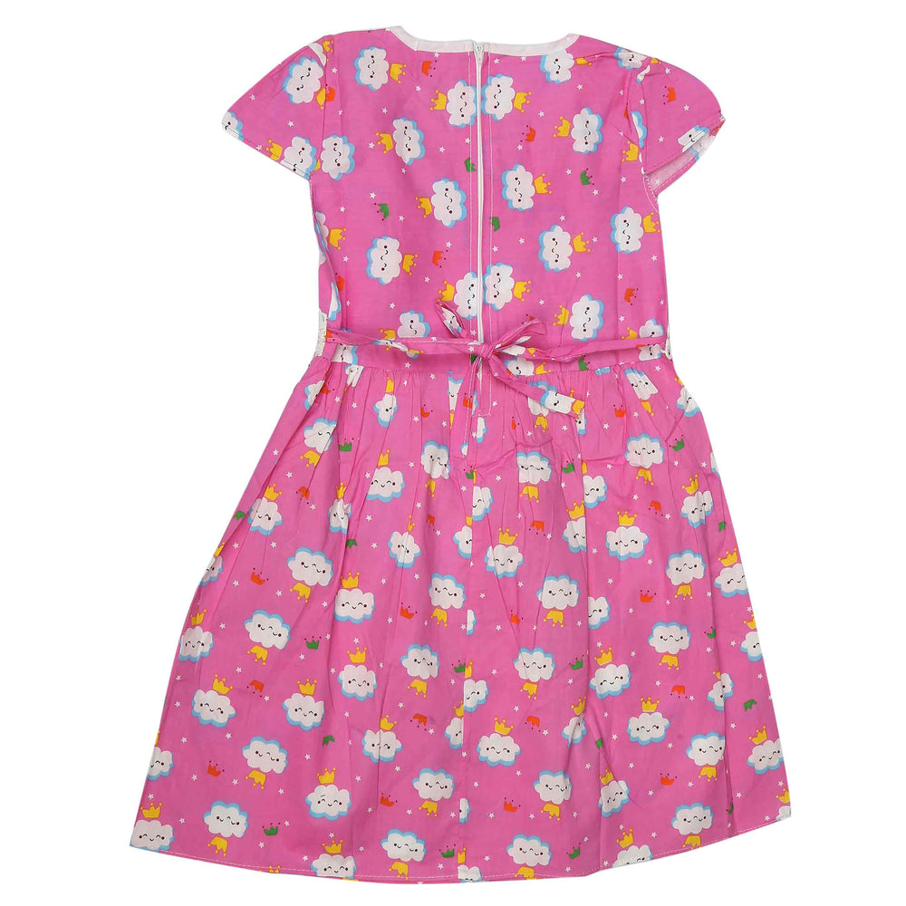 Girls Embroided Frock - Purple, Kids, Girls Frocks, Chase Value, Chase Value