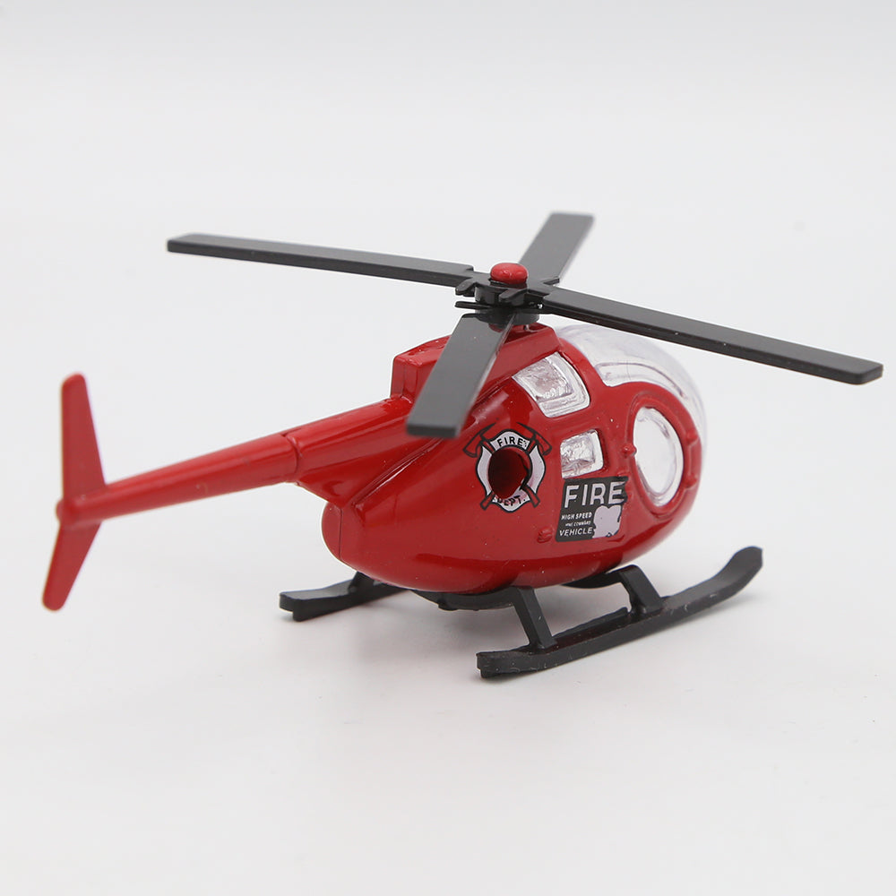 Helicopter Toy - Red, Kids, Non-Remote Control, Chase Value, Chase Value