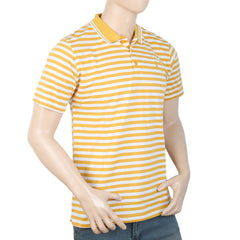 Men's Yarn Dyed Half Sleeves Polo T Shirt - Multi, Men, T-Shirts And Polos, Chase Value, Chase Value