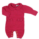 Newborn Girls Romper - Dark Pink, Newborn Girls Rompers, Chase Value, Chase Value