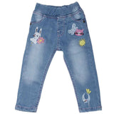 Girls Denim Pant - Light Blue, Kids, Pants And Capri, Chase Value, Chase Value