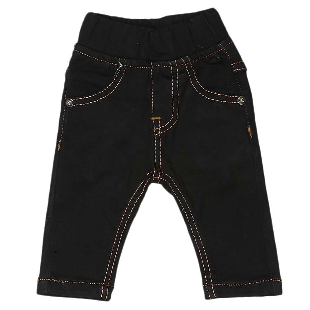 Newborn Boys Denim Pant - Black, Kids, NB Boys Shorts And Pants, Chase Value, Chase Value