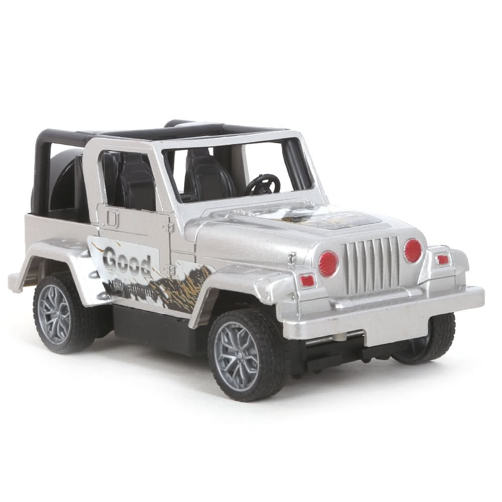 Friction Car - Silver, Kids, Non-Remote Control, Chase Value, Chase Value