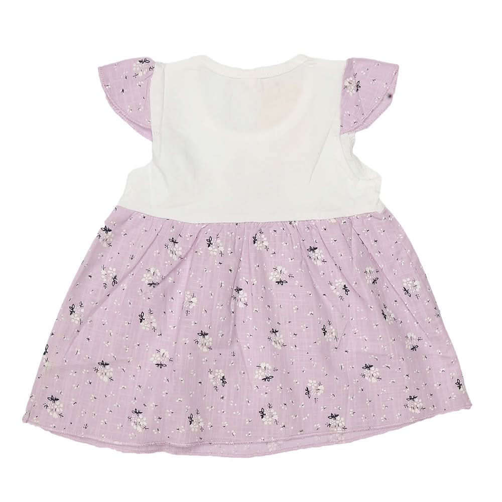 Newborn Baby Frock - Purple, Kids, NB Girls Frocks, Chase Value, Chase Value