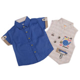 Newborn Baba Boys Suits - Blue, Kids, Newborn Boys Sets And Suits, Chase Value, Chase Value