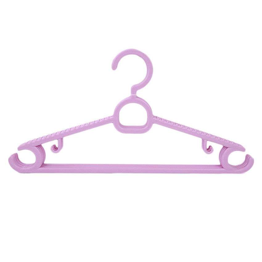Cloth Hanger 4 Pcs - Purple, Home & Lifestyle, Accessories, Chase Value, Chase Value