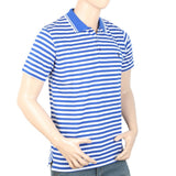 Men's Yarn Dyed Half Sleeves Polo T Shirt - RoyalBlue, Men, T-Shirts And Polos, Chase Value, Chase Value