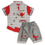 Newborn Baba Boys Suits - Red, Kids, Newborn Boys Sets And Suits, Chase Value, Chase Value