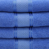 Terry Fancy Bath Towel - Light Blue, Home & Lifestyle, Bath Towels, Chase Value, Chase Value