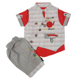 Newborn Baba Boys Suits - Red, Kids, Newborn Boys Sets And Suits, Chase Value, Chase Value