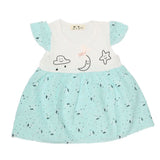 Newborn Baby Frock - Blue, Kids, NB Girls Frocks, Chase Value, Chase Value