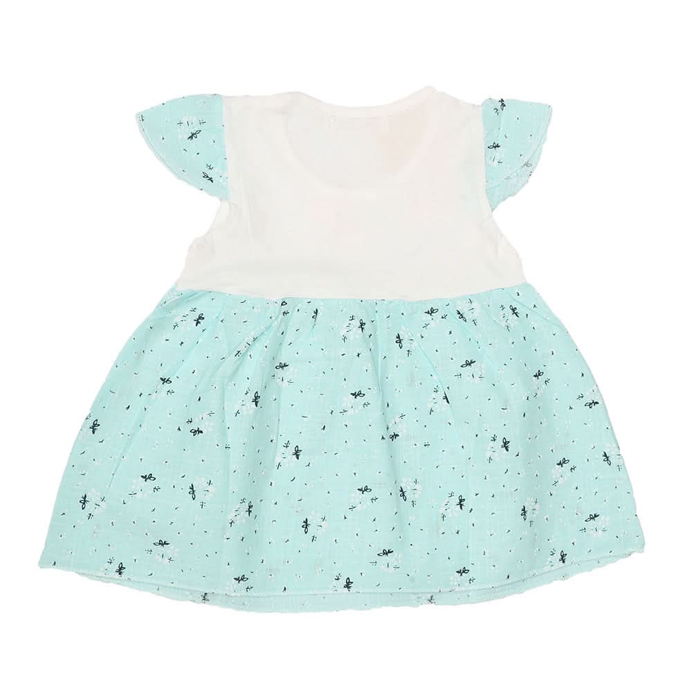 Newborn Baby Frock - Blue, Kids, NB Girls Frocks, Chase Value, Chase Value