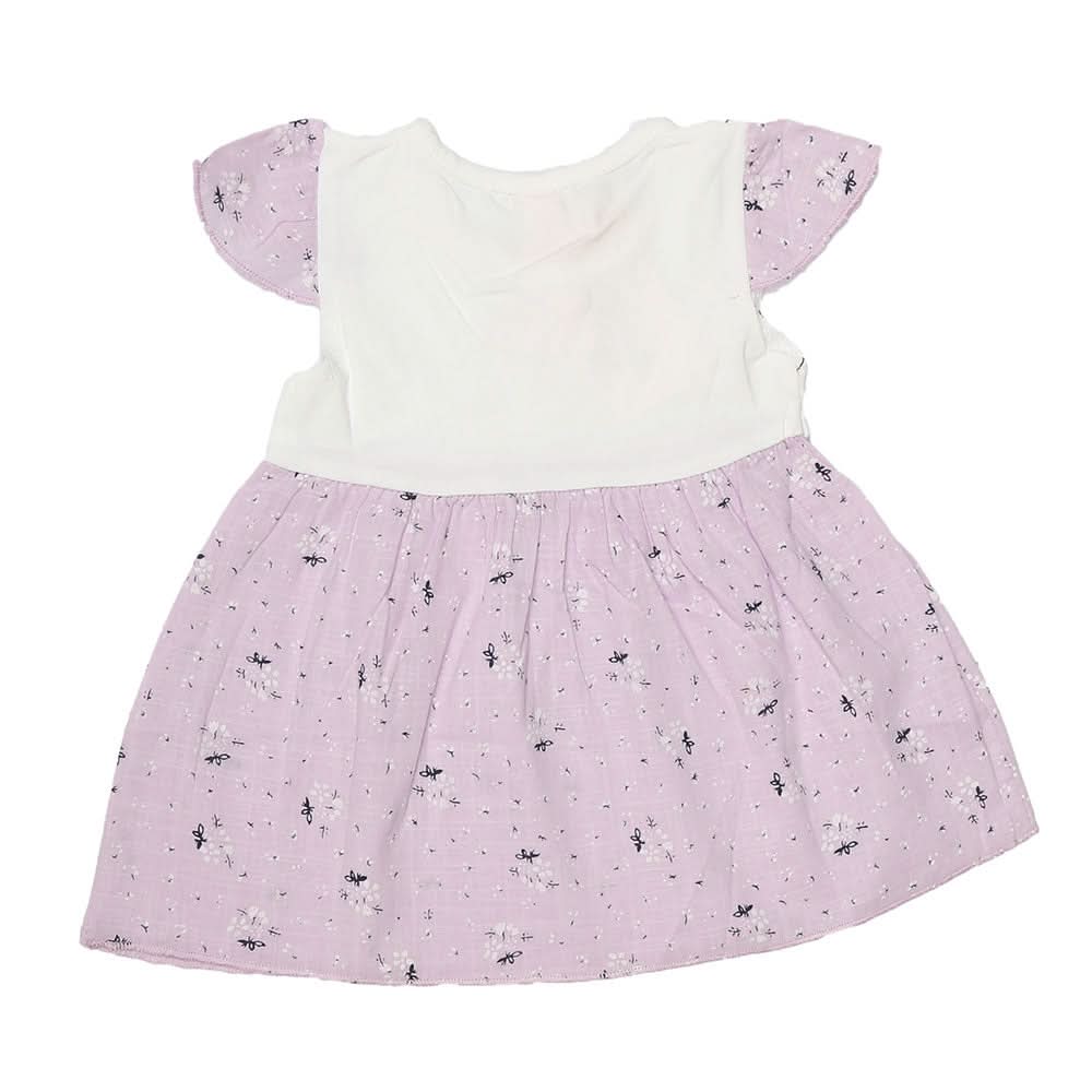 Newborn Baby Frock - Purple, Kids, NB Girls Frocks, Chase Value, Chase Value