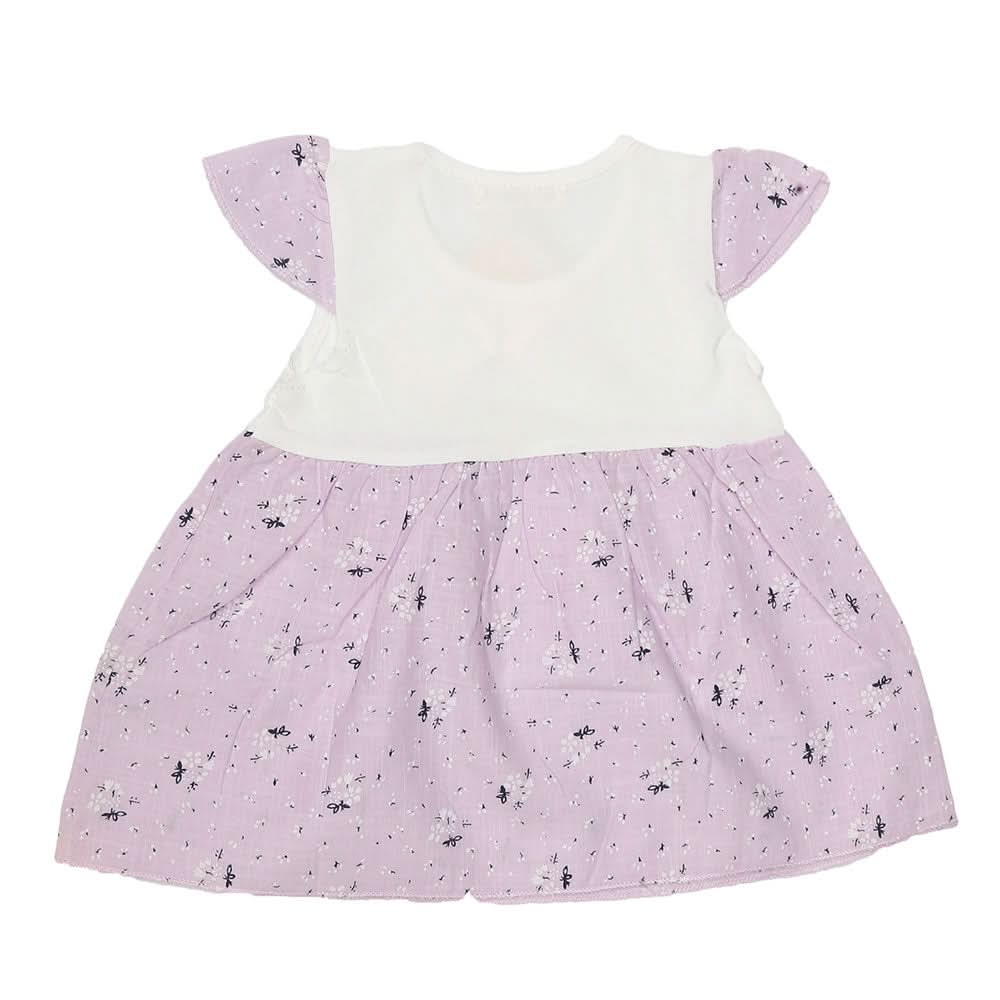 Newborn Baby Frock - Purple, Kids, NB Girls Frocks, Chase Value, Chase Value