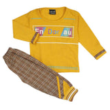 Newborn Boys Full Sleeves Suit - Mustard, Newborn Boys Sets & Suits, Chase Value, Chase Value
