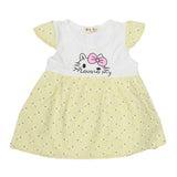 Newborn Baby Frock - Yellow, Kids, NB Girls Frocks, Chase Value, Chase Value