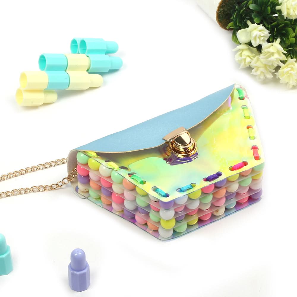 Girls Shoulder Bag - Blue, Kids Bags, Chase Value, Chase Value