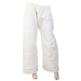 Women's Embroidered Bell Bottom - White, Women, Pants & Tights, Chase Value, Chase Value
