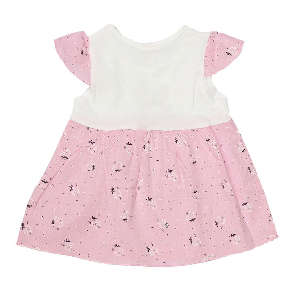 Newborn Baby Frock - Light Pink, Kids, NB Girls Frocks, Chase Value, Chase Value