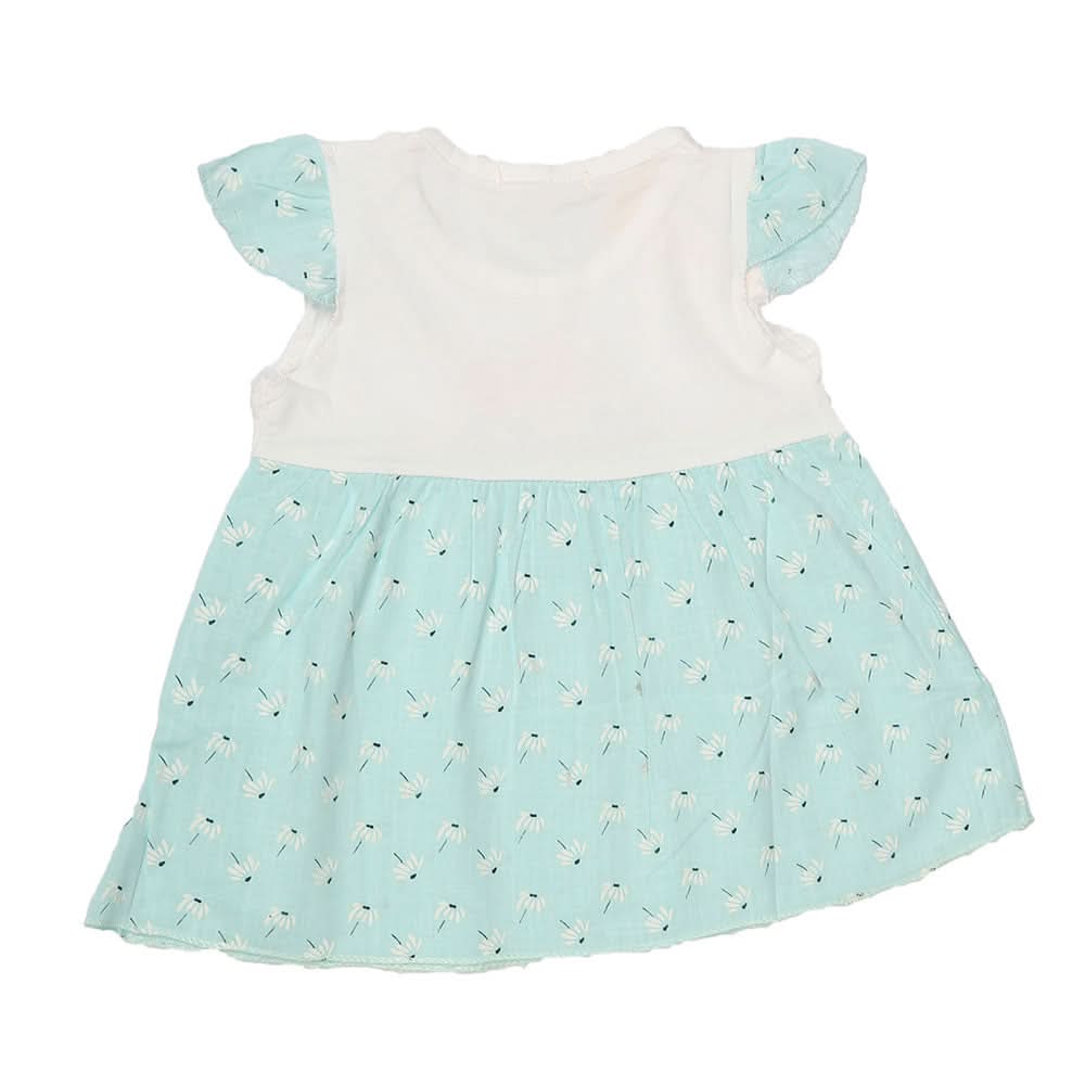 Newborn Baby Frock - Blue, Kids, NB Girls Frocks, Chase Value, Chase Value