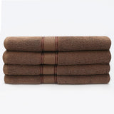 Terry Fancy Bath Towel - Dark Brown, Home & Lifestyle, Bath Towels, Chase Value, Chase Value