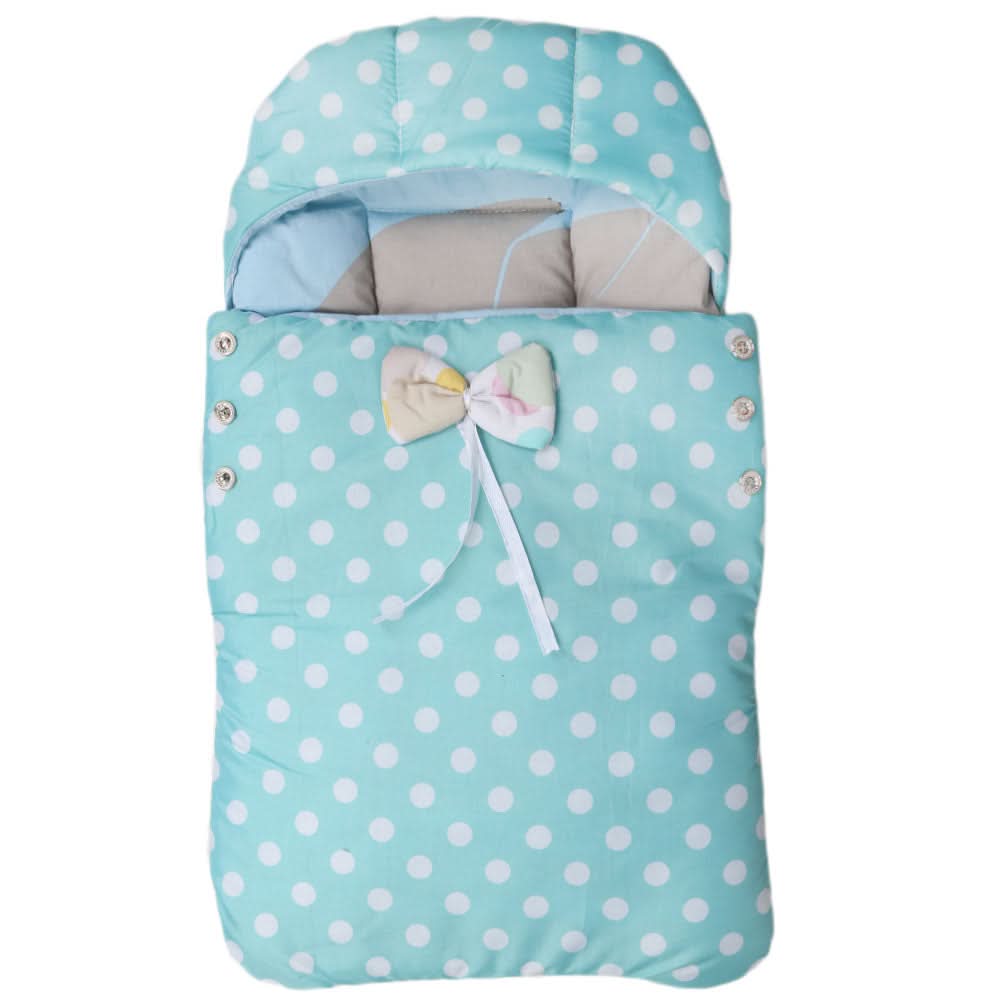 Baby Bed Six Button - Cyan, Kids, Maternity & Sleeping Bag, Chase Value, Chase Value