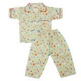 Boys Half Sleeves Sleeping Suit - Green, Kids, Boys Sets And Suits, Chase Value, Chase Value