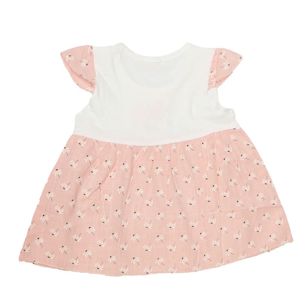 Newborn Baby Frock - Light Pink, Kids, NB Girls Frocks, Chase Value, Chase Value