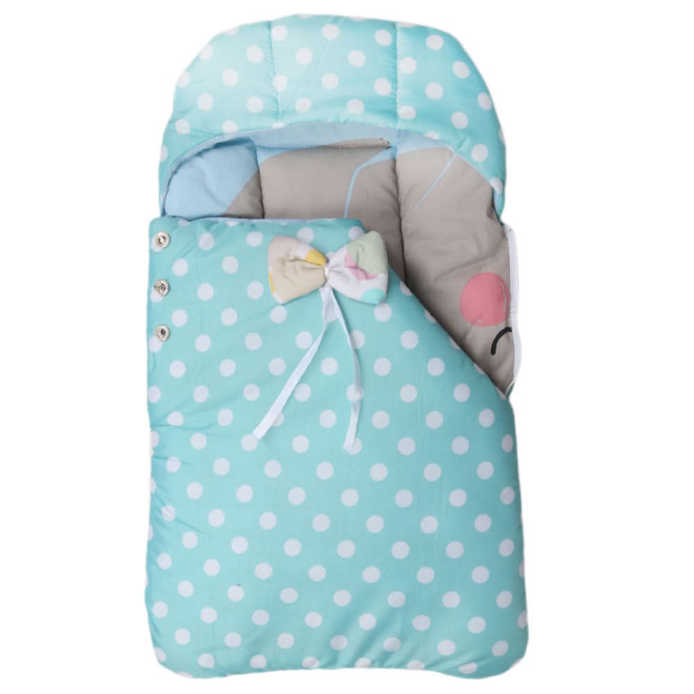 Baby Bed Six Button - Cyan, Kids, Maternity & Sleeping Bag, Chase Value, Chase Value