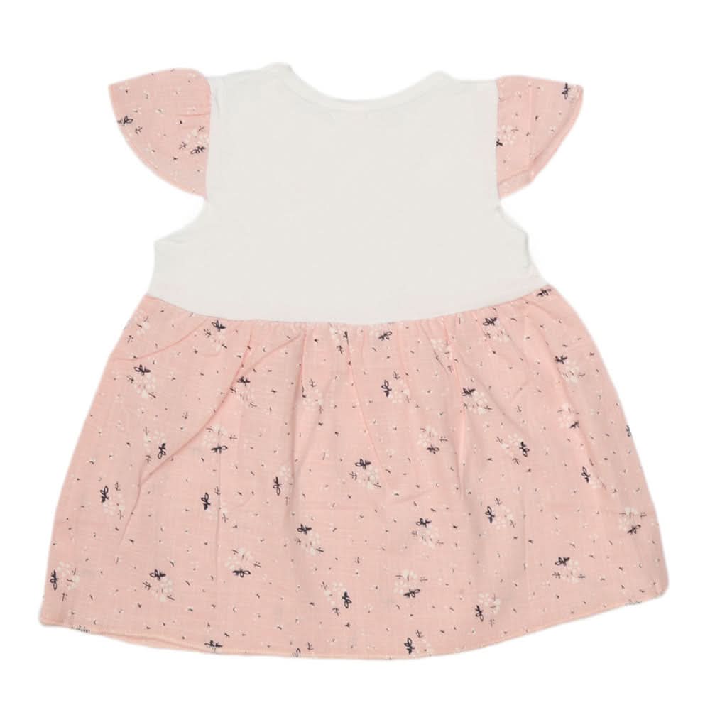 Newborn Baby Frock - Pink, Kids, NB Girls Frocks, Chase Value, Chase Value