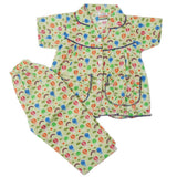 Girls Half Sleeves Sleeping Suit - Green, Kids, Girls Sets And Suits, Chase Value, Chase Value