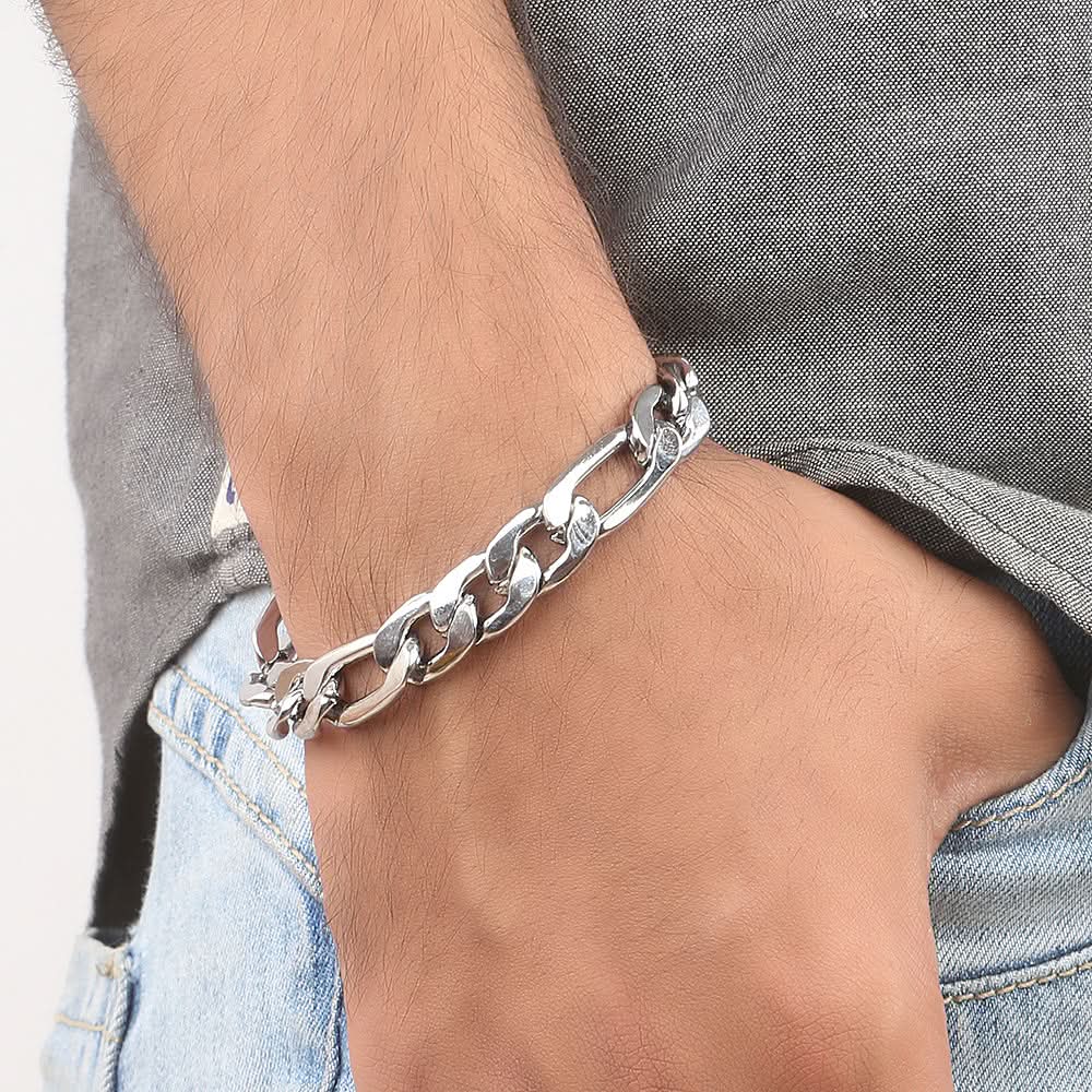 Men's Bracelet - Silver, Men, Jewellery, Chase Value, Chase Value
