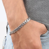 Men's Bracelet - Silver, Men, Jewellery, Chase Value, Chase Value