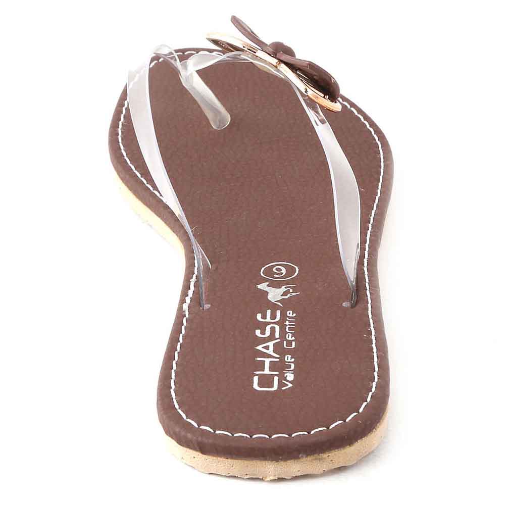 Women's Slipper (04) - Brown, Women, Slippers, Chase Value, Chase Value