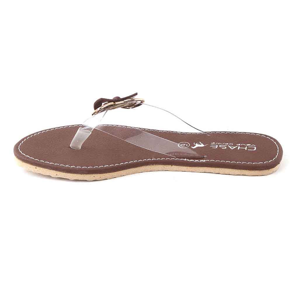 Women's Slipper (04) - Brown, Women, Slippers, Chase Value, Chase Value