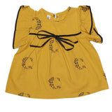 Newborn Baby Frock - Mustard, Kids, NB Girls Frocks, Chase Value, Chase Value