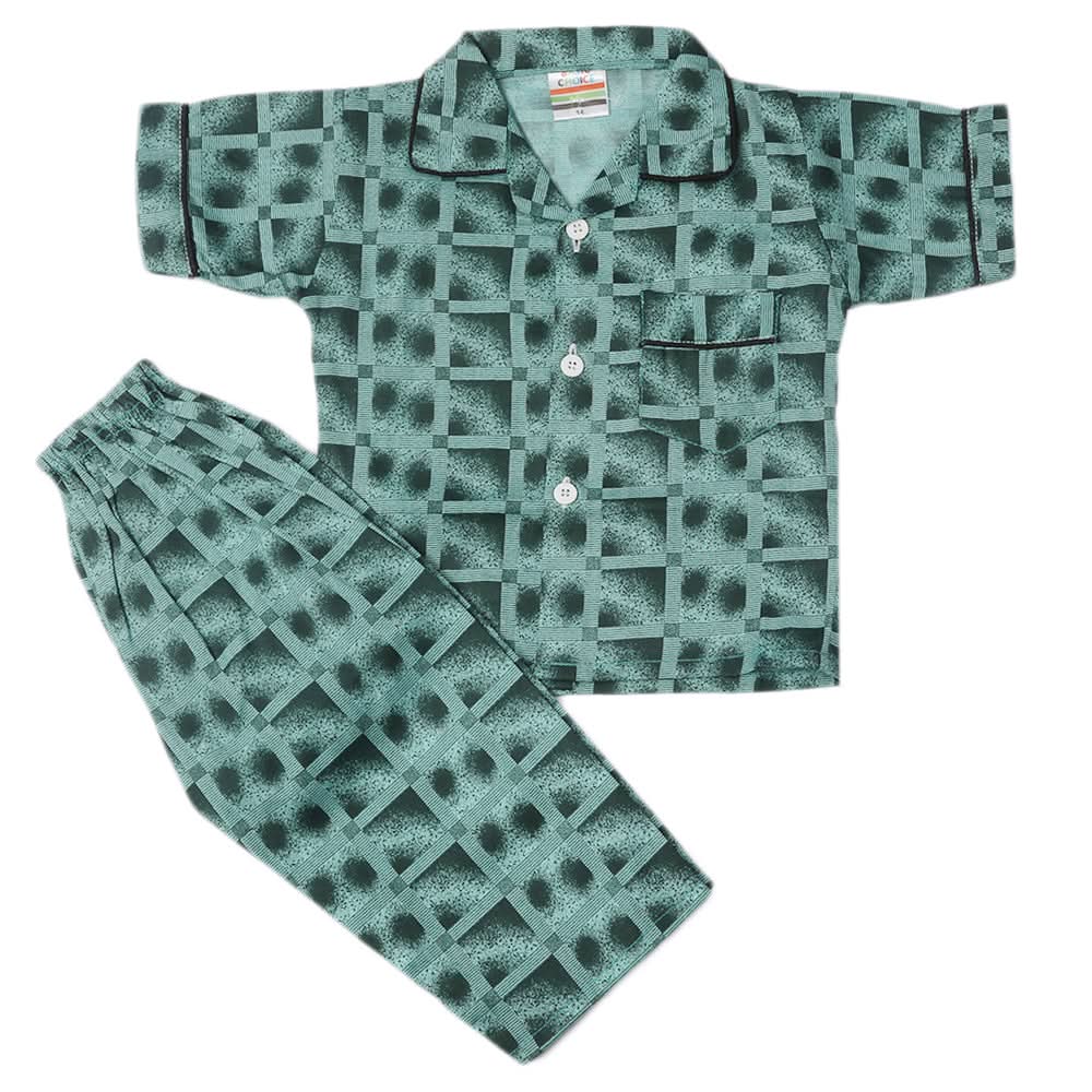 Boys Half Sleeves Sleeping Suit - Castleton Green, Kids, Boys Sets And Suits, Chase Value, Chase Value
