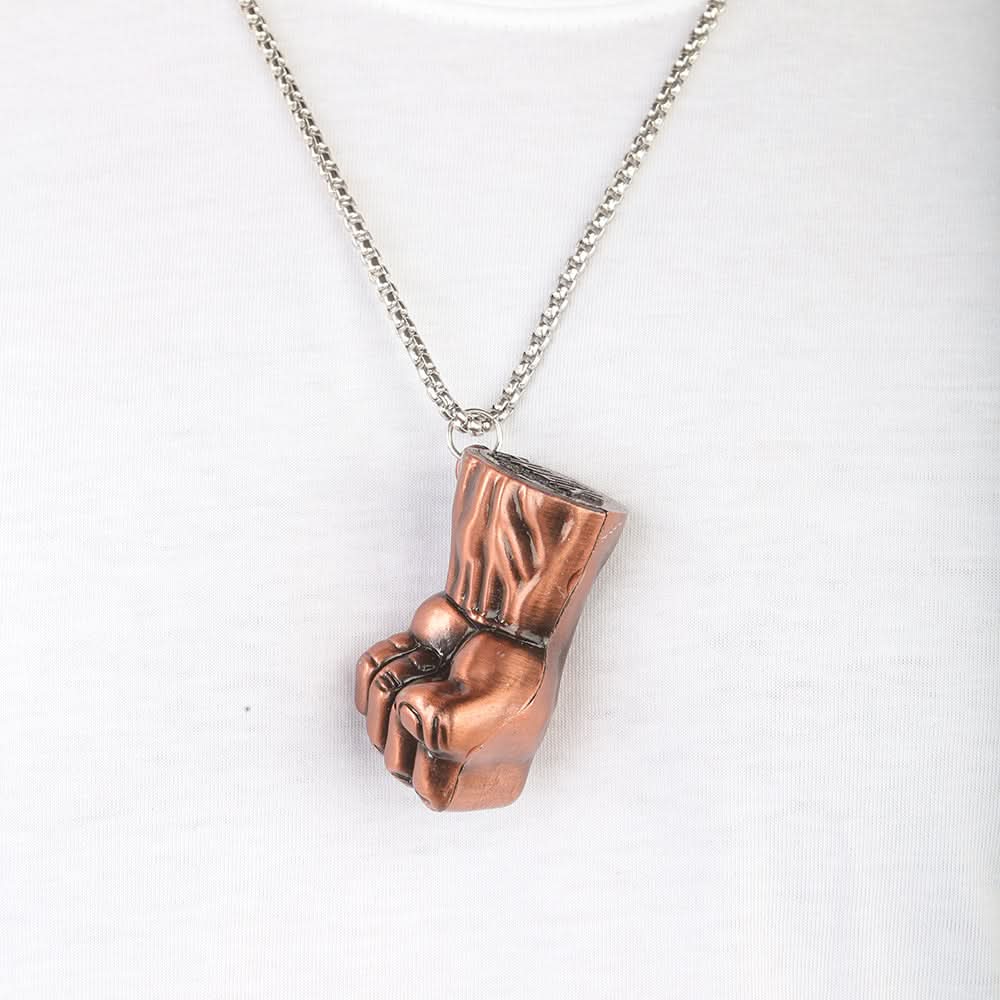Men's Chain Locket - Maroon, Men, Jewellery, Chase Value, Chase Value