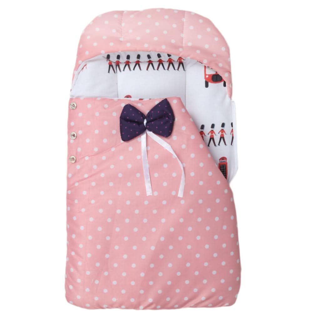 Baby Bed Six Button - Pink, Kids, Maternity & Sleeping Bag, Chase Value, Chase Value