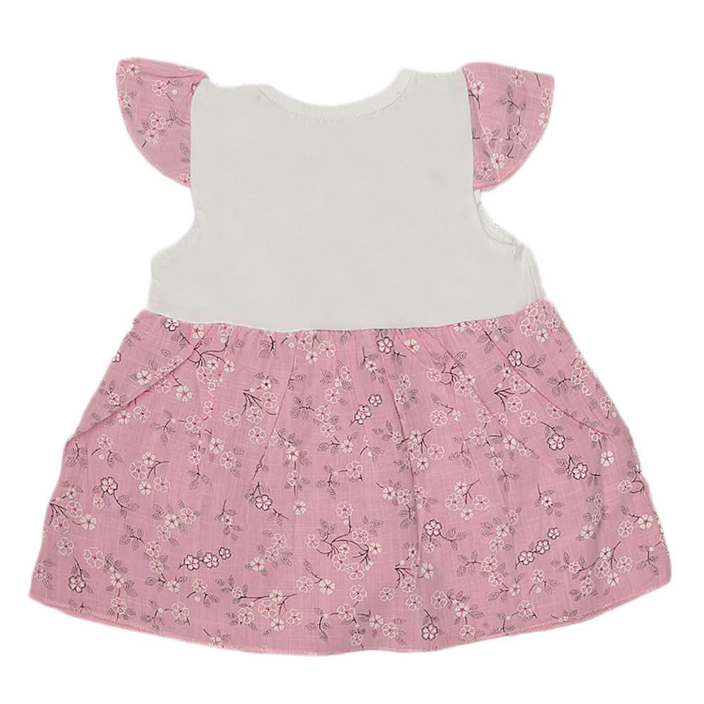 Newborn Baby Frock - Pink, Kids, NB Girls Frocks, Chase Value, Chase Value
