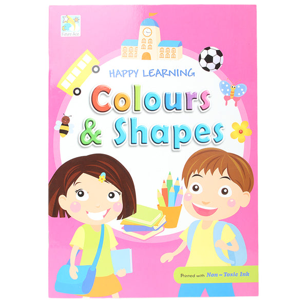 Color Pencil Happy Learning Color & Shape, Kids, Kids Educational Books, 9 to 12 Years, Chase Value